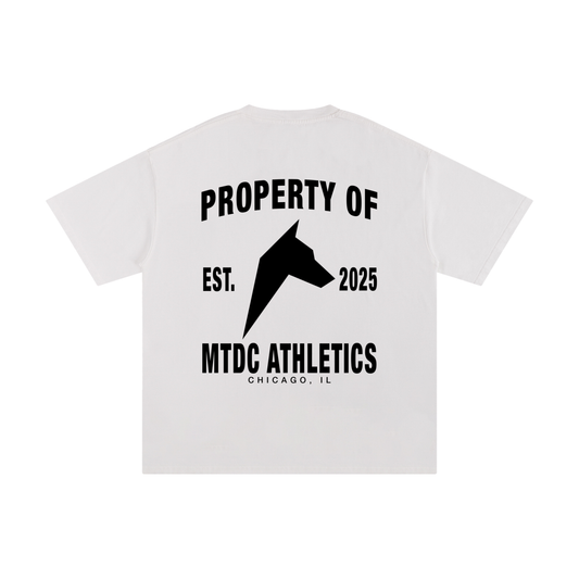 MTDC Essentials White/Black Pump Cover Unisex T-shirt