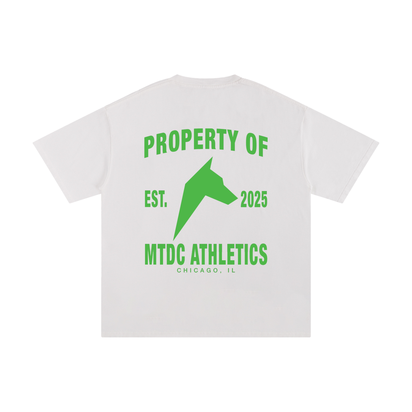 MTDC Essentials White/Volt Pump Cover Unisex T-shirt