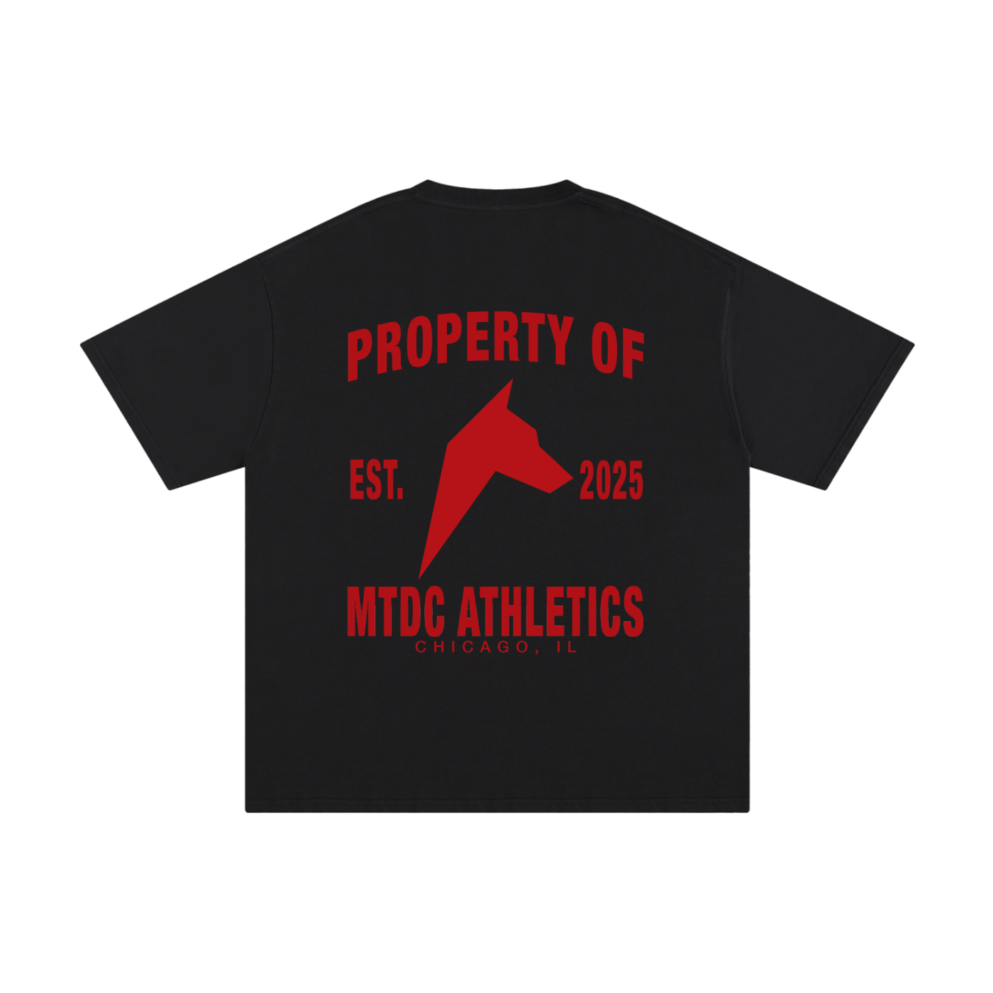 MTDC Essentials Black/Red Pump Cover Unisex T-shirt